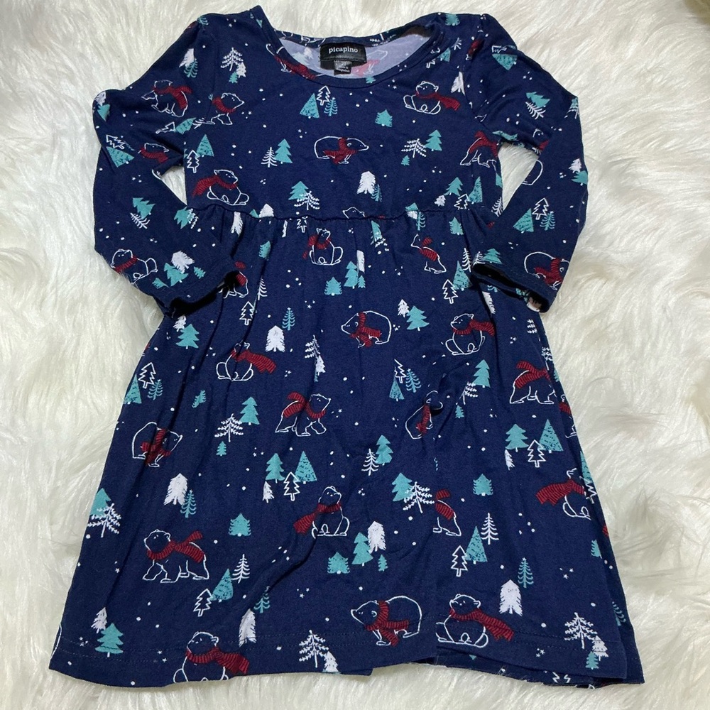 Picapino 2T winter/holiday dress for little girl
